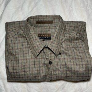 Robert Talbott button down shirt